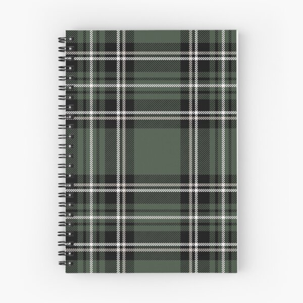 Item preview, Olive Green, Soft Ivory, and Black Big Tartan Pattern designed and sold by ModdiesColors.