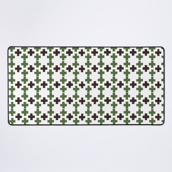 Item preview, Criss Crosses By Hand (Green and Brown) Pattern designed and sold by KDStout.