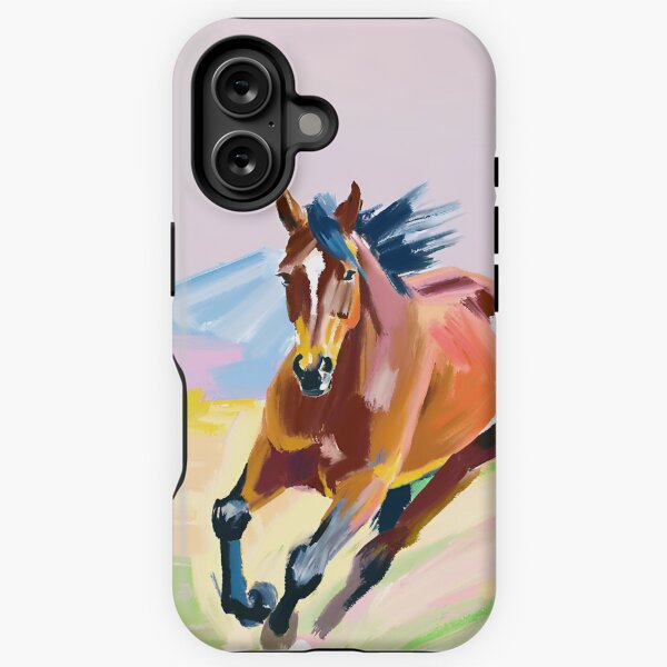 Aperçu de l'œuvre Cadeaux de peinture à l'huile de galop de cheval pour les amoureux des chevaux créée et vendue par Apollo2012TrueW.