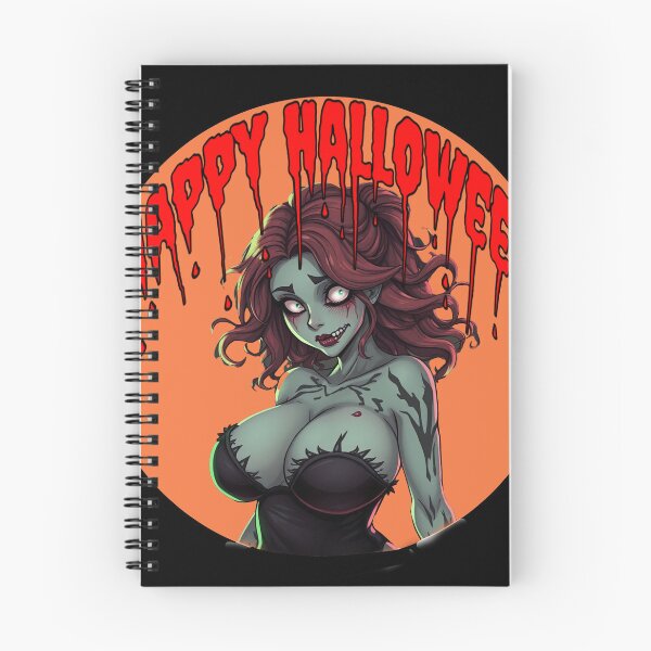 Item preview, Happy Halloween Cute Zombie Babe  designed and sold by KnottyToons.