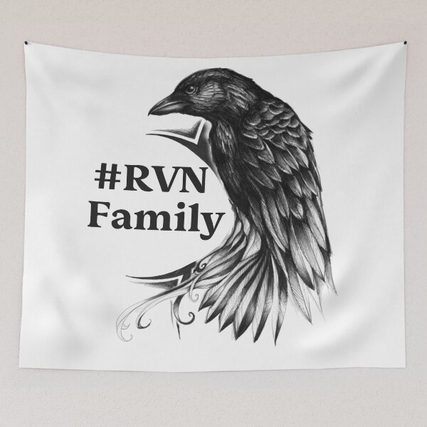 Item preview, Raven Fam designed and sold by ravencoin.