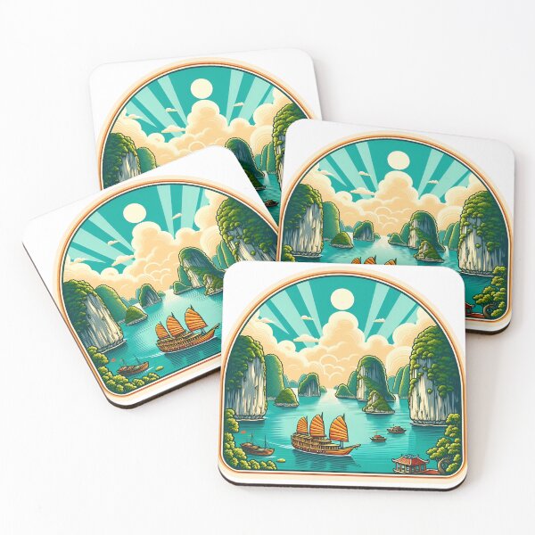 Item preview, Ha Long Bay Vietnam designed and sold by LoveLabDesign.