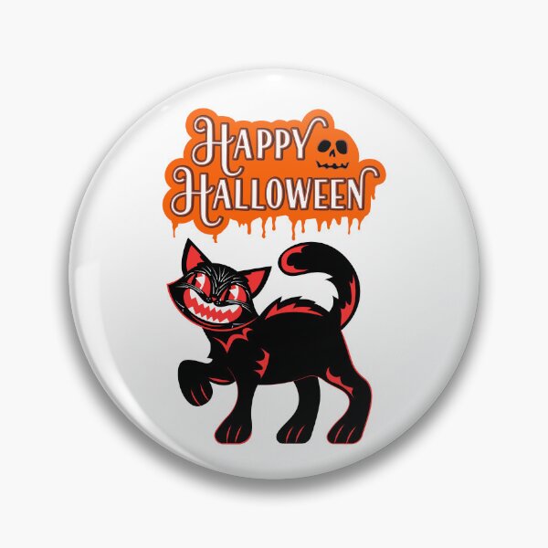 Item preview, Happy Halloween cute cat designed and sold by Mrblue11.