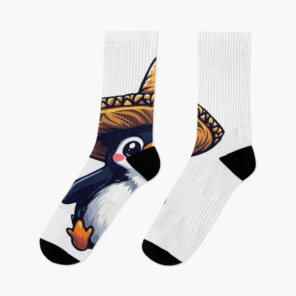 Aperçu de l'œuvre Pingouin Sombrero créée et vendue par OrionPrintWorks.