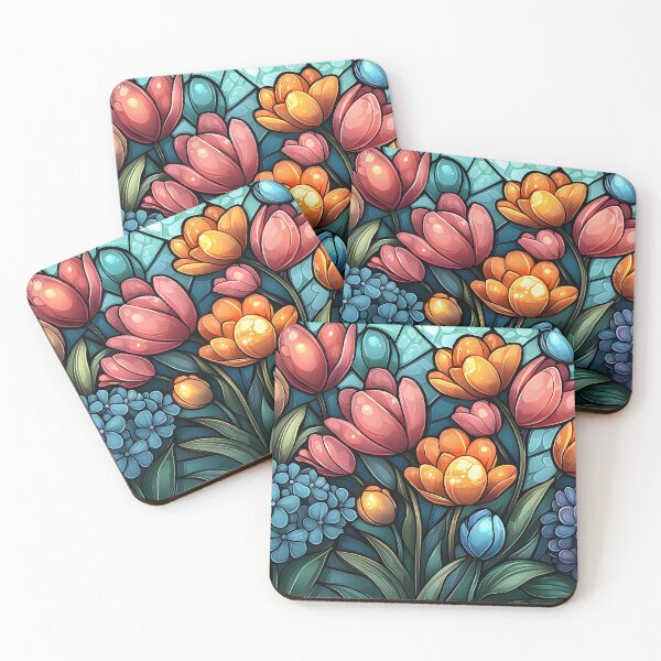 Item preview, Stained Glass of Floral Symphony designed and sold by Cozirlax.