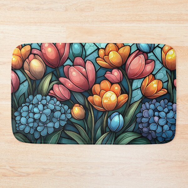 Item preview, Stained Glass of Floral Symphony designed and sold by Cozirlax.
