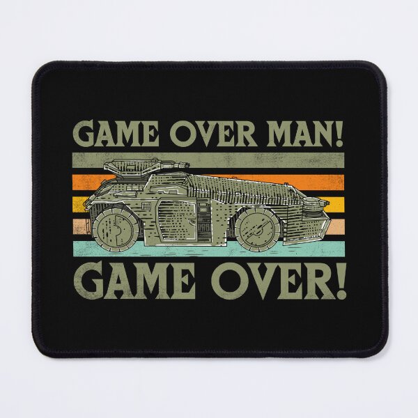 Item preview, Game Over Man, Game Over, aliens designed and sold by therocketman.