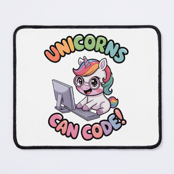 Item preview, Unicorns Can Code!  designed and sold by Wegetees.