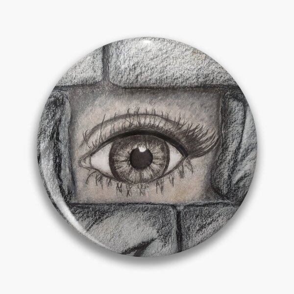 Item preview, Eye Behind The Wall designed and sold by JudyblueArt.