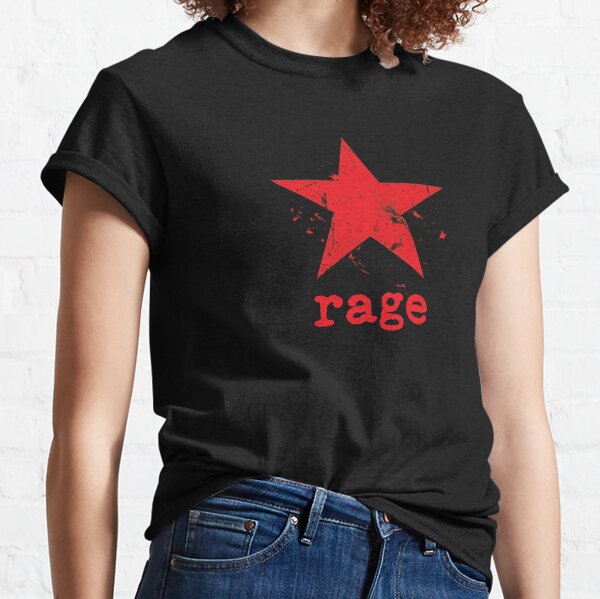 Vista previa del artículo con la obra «Rage - Estrella de la Revolución - Against the machine», diseñado y vendido por GraffitiLab.