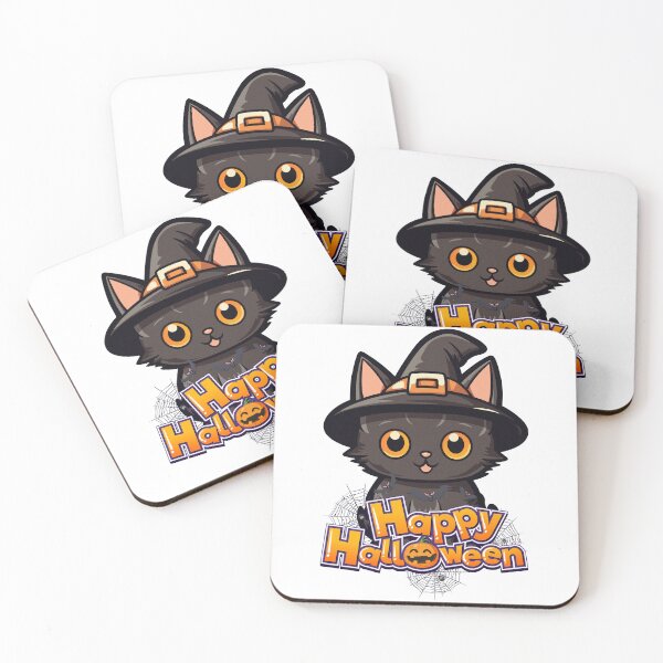 Item preview, Halloween cute cat designed and sold by Mrblue11.