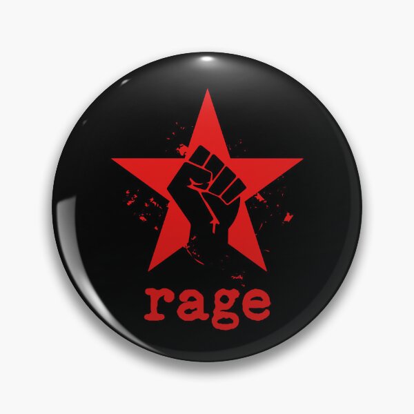 Item preview, Rage - Raised fist and star - Against the machine designed and sold by GraffitiLab.
