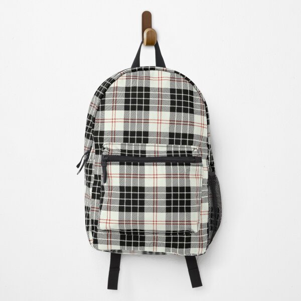 Item preview, Light Cream, Black, and Crimson Tartan Pattern designed and sold by ModdiesColors.