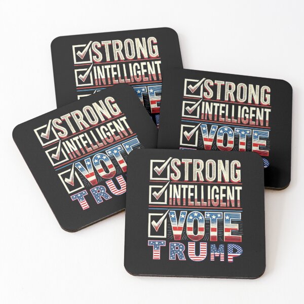Item preview, Strong Intelligent Women for Trump Girl MAGA Checklist designed and sold by love3617.