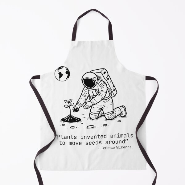 Item preview, Plants invented animals Terence McKenna quote designed and sold by Heatherf-NNB.