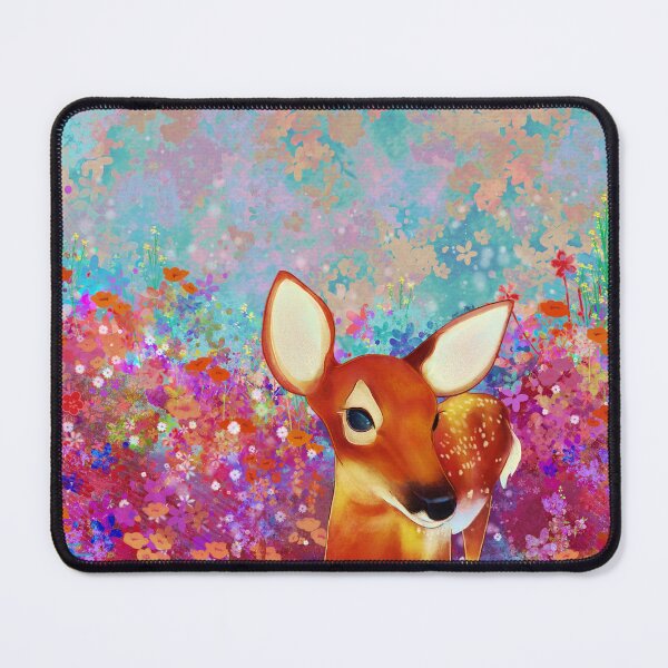 Item preview, A Fawn and her Flowers designed and sold by CSolaris.