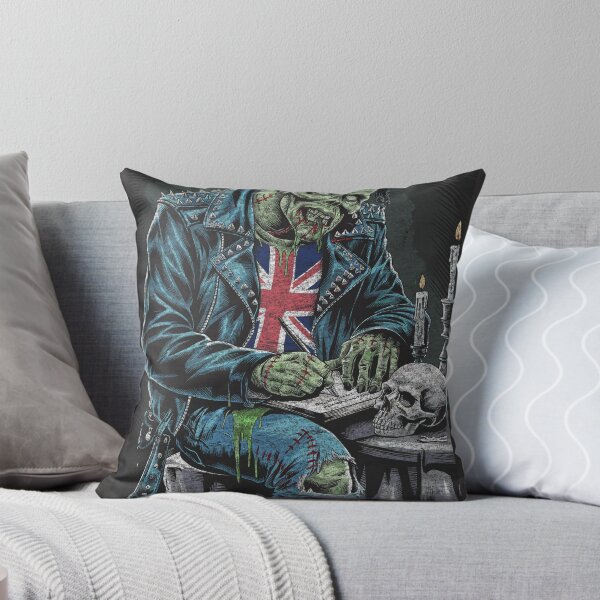Item preview, Distressed Zombie Punk Rocker Mohican Monster Sketch designed and sold by paulo silveira.