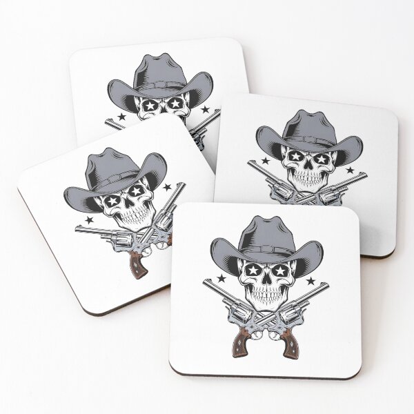 Item preview,  Cool Skull With Hand Guns  designed and sold by Tiffany Roy.