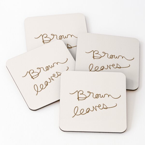 Item preview, Brown Leaves designed and sold by abeink.
