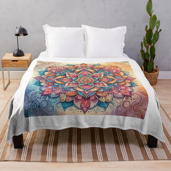 Artikelvorschau, Mandala Kunst Blume Geschenk böhmischen Yoga Meditation Tee, Mandala Träume Yoga Artwear entworfen und verkauft von majidi1.