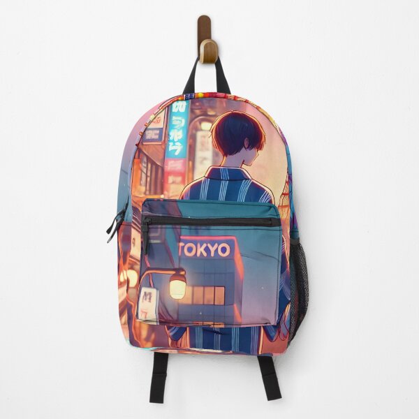 Item preview, Beautiful Couple in Tokyo Illustration designed and sold by unrealartwork.