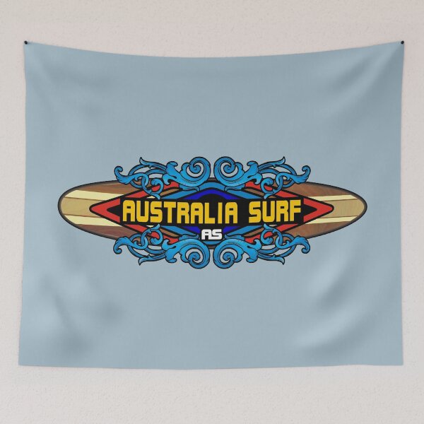 Item preview,  Australia Surf vintage surfboard monogram designed and sold by studioss76.