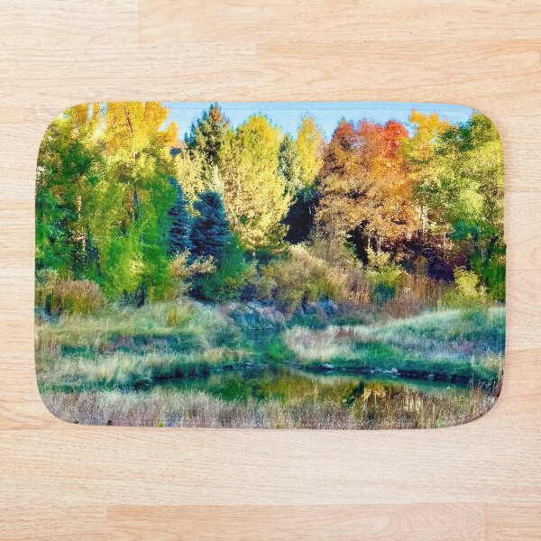 Item preview, Autumn Colors by the Pond by Pamela Storch designed and sold by Pamela Storch.