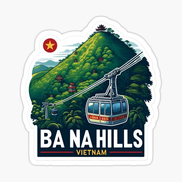 Item preview, Ba Na Hills Vietnam designed and sold by LoveLabDesign.