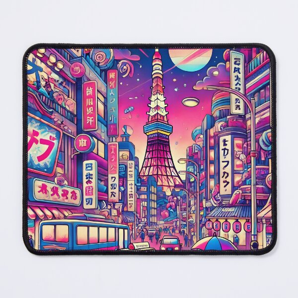 Item preview, Tokyo Pop Art Illustration designed and sold by unrealartwork.