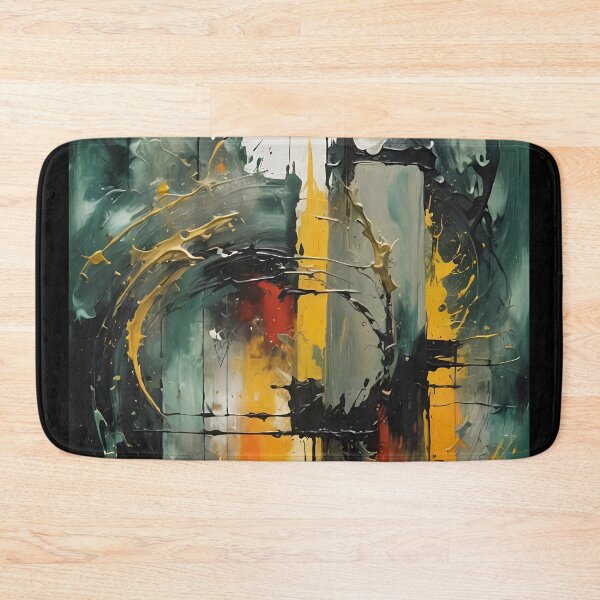 Item preview, Abstract Art - Blue and Gold 02 designed and sold by kjp-design.