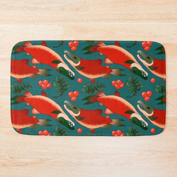 Item preview, Salmon Rush designed and sold by LumindartArt.
