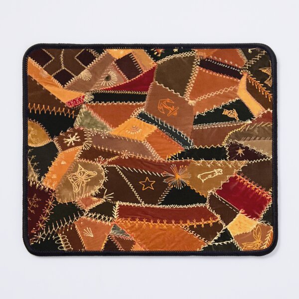 Item preview, 19th century Crazy Quilt designed and sold by RedLeafPine.