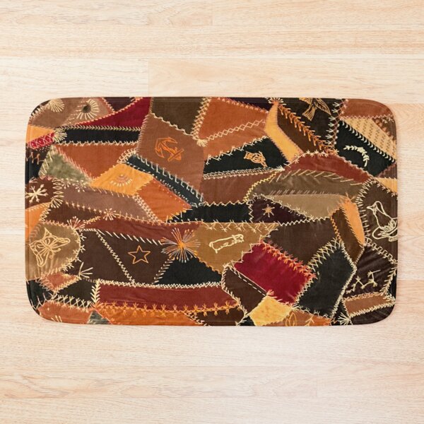 Item preview, 19th century Crazy Quilt designed and sold by RedLeafPine.