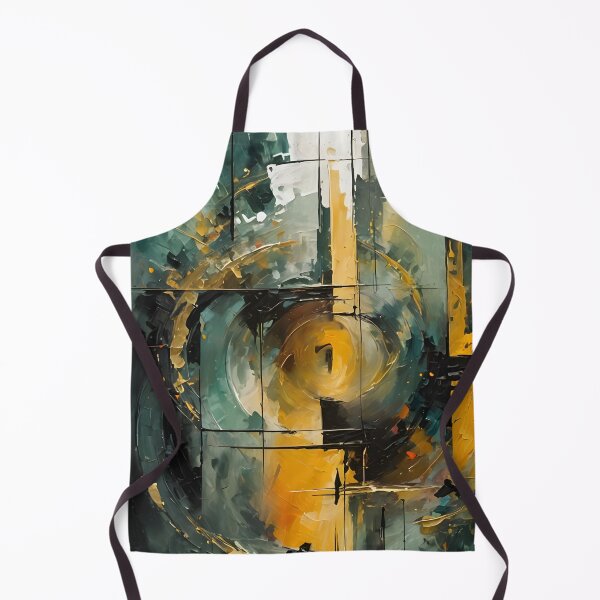 Artikelvorschau, Abstrakte Kunst - Blau und Gold 03 entworfen und verkauft von kjp-design.
