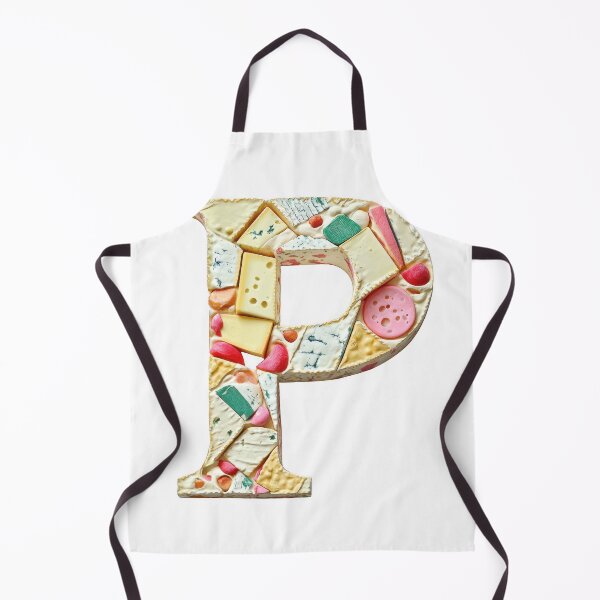 Item preview, Uppercase letter P font in Cheddar cheese style designed and sold by Jasava Shop.