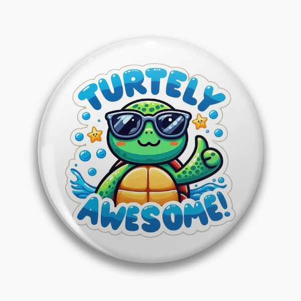 Item preview, Turtely Awesome - Cool Turtle with Sunglasses designed and sold by TheArtOfRanda.