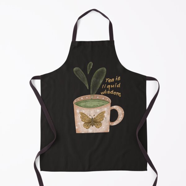 Item preview, Tea is liquid wisdom designed and sold by pinkyfish1010.
