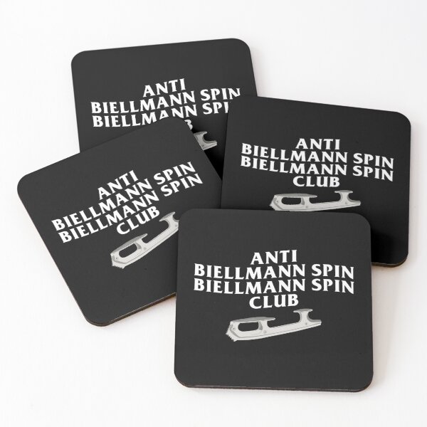 Item preview, Anti Biellmann Spin Biellmann Spin Club White designed and sold by DeadIceSkating.