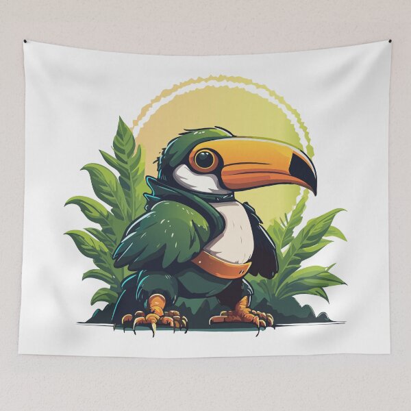 Item preview, Jungle Warrior Toucan designed and sold by livvestudio.