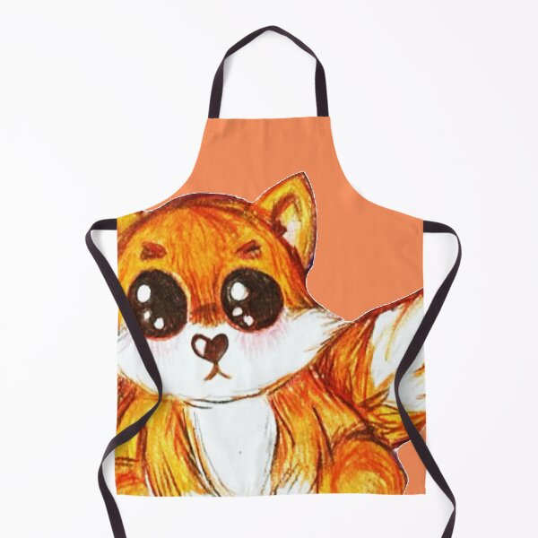 Item preview, Peach Faux Fox designed and sold by MyBottomShelf.