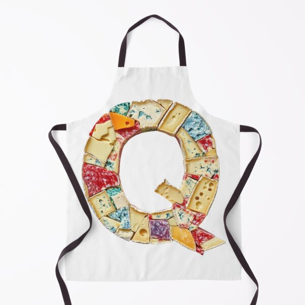 Item preview, Uppercase letter Q font in Cheddar cheese style designed and sold by Jasava Shop.