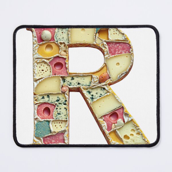 Item preview, Uppercase letter N font in Cheddar cheese style designed and sold by Jasava Shop.