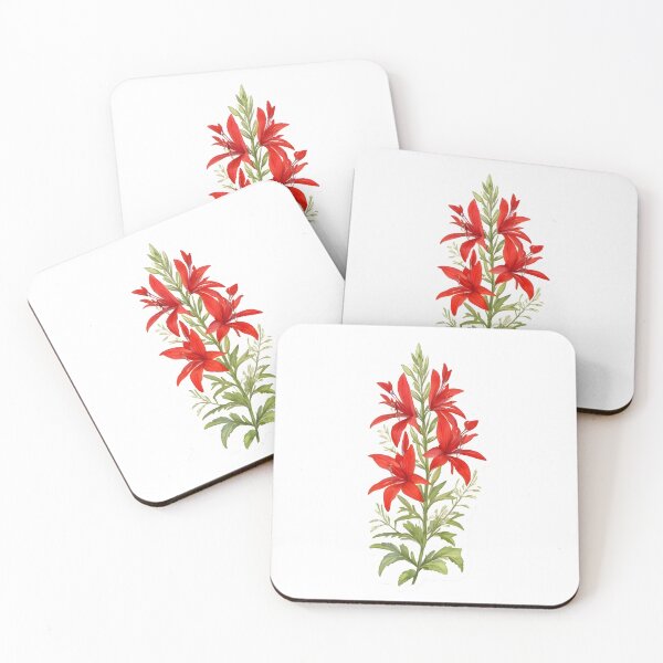 Item preview, Cardinal Flower (Lobelia cardinalis) designed and sold by HOMETOWN86.
