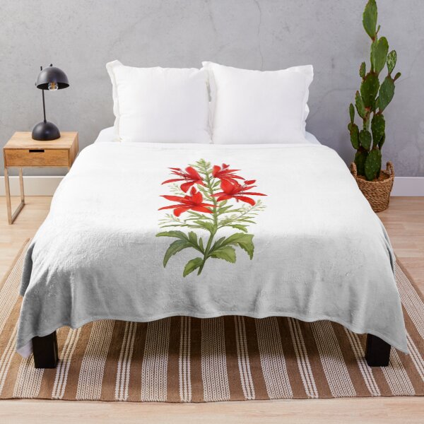 Item preview, Cardinal Flower (Lobelia cardinalis) designed and sold by HOMETOWN86.