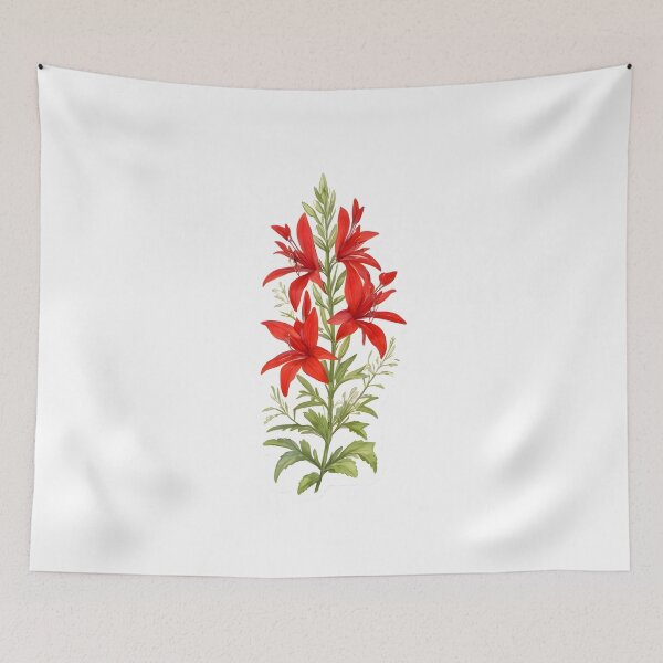 Item preview, Cardinal Flower (Lobelia cardinalis) designed and sold by HOMETOWN86.