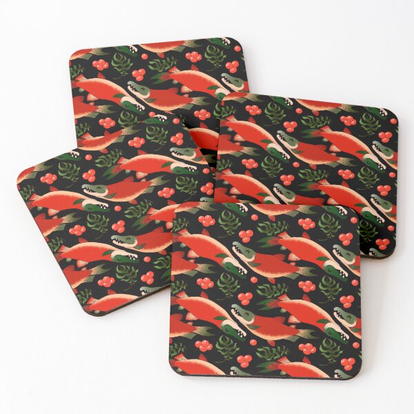 Item preview, Salmon Rush  designed and sold by LumindartArt.