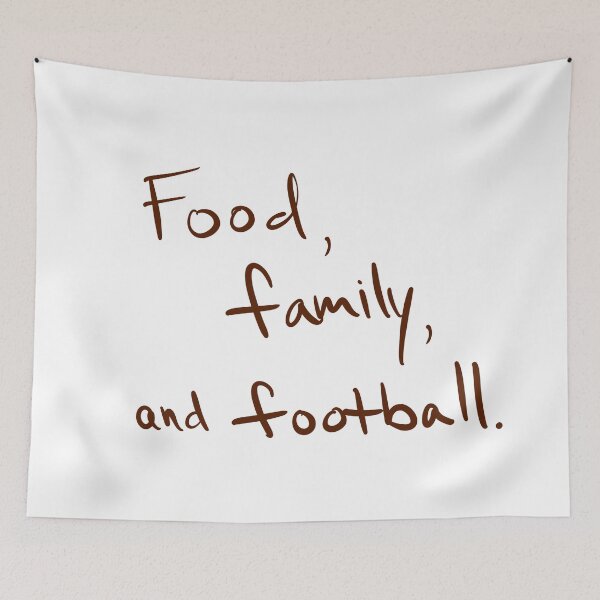 Item preview, Food, Family, and Football designed and sold by abeink.