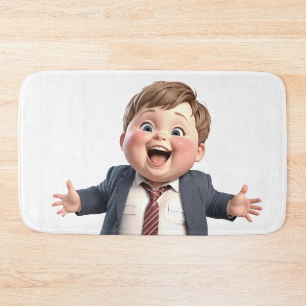 Item preview, Happy Chubby a business Boy with Open Arms. designed and sold by yeekazar.
