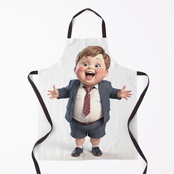 Item preview, Happy Chubby a business Boy with Open Arms. designed and sold by yeekazar.