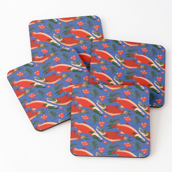Item preview, Salmon Rush  designed and sold by LumindartArt.